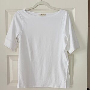 Madewell Elbow Sleeve Boatneck Tee